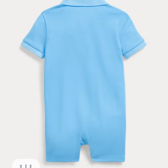 Soft Cotton Polo Shortall - Picture 2 of 2